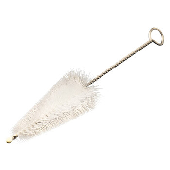 金诗洛 KSL1005 锥形清洁刷 裱花嘴毛刷 管道尼龙刷 不锈钢试管清洗刷子 蓝色5支