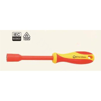 艾威博尔（ EVER POWER） 252553  双色柄VDE绝缘螺帽螺丝批 【预计14天出货】