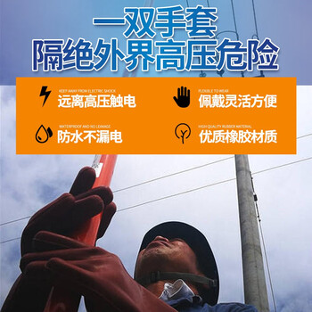汉盛龙（HSL HAN SHENG  LONG）绝缘手套12KV基础款