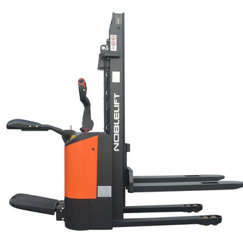 诺力（NOBLELIFT）PSE15C16电动堆高叉车 载重1.5吨升高1.6米 站驾式全自动液压托盘升降堆垛车