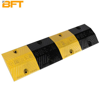 贝傅特 铸钢减速带钢铁减速垄承重十字铸铁减速带公路道路减速板 【配件】铸钢半圆头一对25*4cm