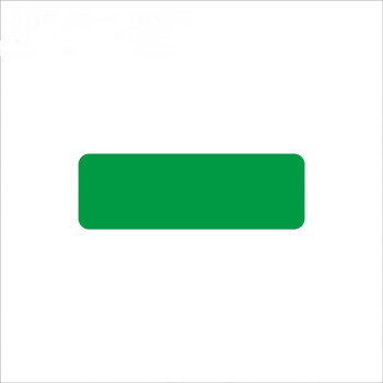 亿箬 警示6S四角定位贴桌面定位定置标签标识5S管理定位贴纸3*1cm 绿色L型 100个/包