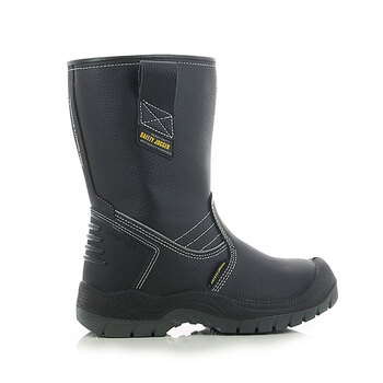 鞍琸宜 SAFETY JOGGER 850300 BESTBOOT2 S3 牛皮高靴 防砸防穿刺安全鞋 黑色 1双 46码