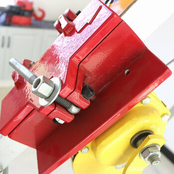 雅恪尚 便携消防救援三脚架可收缩铝合金三脚架  支架+1200磅绞盘10米钢丝绳