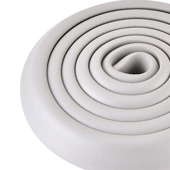 稳斯坦 防撞条 墙角护角 安全防护条  防碰保护套 加厚款 L型防撞条 灰色 2米 W545