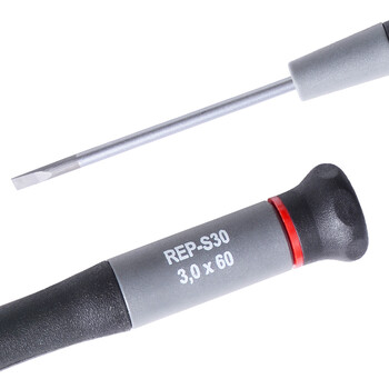 罗宾汉（RUBICON）一字精密螺丝刀REP-S30手机钟表螺丝批3.0x60mm
