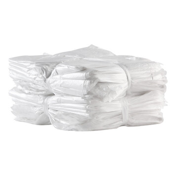 兰诗 FW-2065 垃圾袋办公酒店物业商用平口塑料袋 白色45x45CM 1000个/装 2g