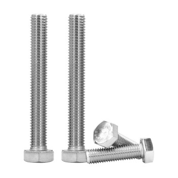金固牢 KCll-17 304不锈钢外六角螺丝 M8-M10系列 DIN933 全牙 M8*110（20个）