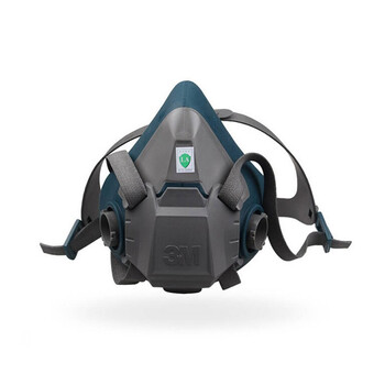 3M 6502*1+2096*4防毒面具呼吸防护套装6502半面具+4片2096CN滤棉1套装DKH