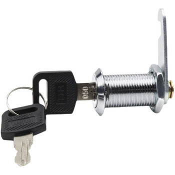 工者 办公文件柜锁通用铁皮信箱锁防盗更衣柜子锁储物柜门打孔转舌锁芯 正芯锁20mm单开