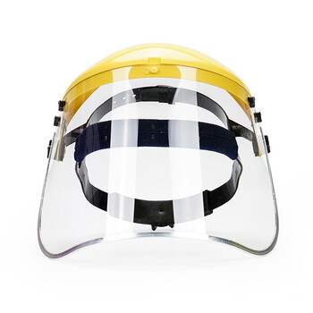 霍尼韦尔（Honeywell）防护面罩 SE-173A+BD-176B 防冲击 液体飞溅 头盔支架面屏头戴式