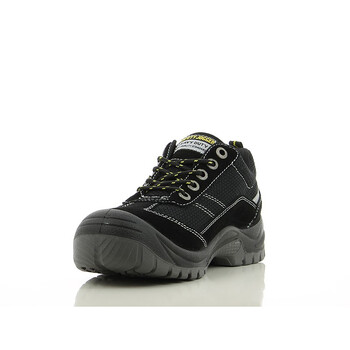 鞍琸宜 SAFETY JOGGER 200229 GOBI S1P 防砸防刺穿中底反毛皮透气安全鞋 黑色43码 1双