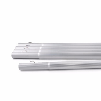 兰诗（LAUTEE）L-2040 一支杆中间节配件 铝合金拼接杆 1米中间节