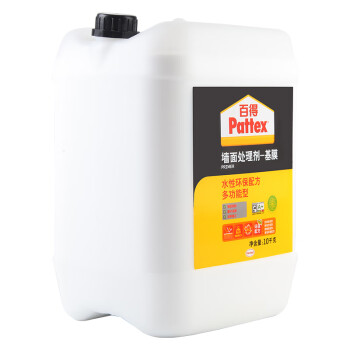 百得（Pattex）基膜墙固界面剂 水性环保多功能墙面处理剂 腻子粉胶耐碱 封闭气孔增强附着力 MI30L 10kg