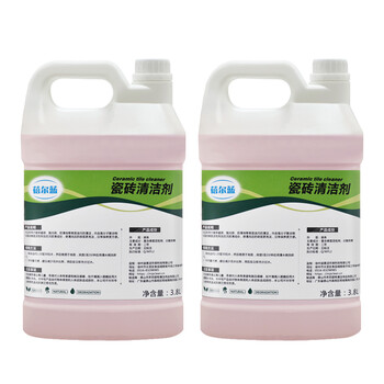 蓓尔蓝 BEL131 瓷砖清洁剂 地砖大理石抛光砖去污清洗剂 3.8L*4瓶
