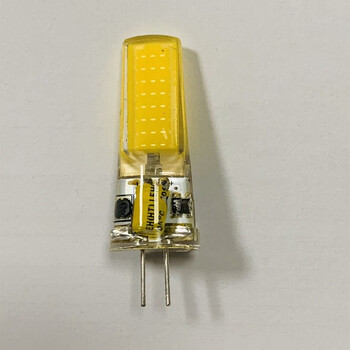 誉翊 G4灯珠led 高亮12V低压插脚灯泡可直接替代卤素灯珠CP-G4-AC/DC 12V 2508 COB 电解 正白 3W(10个装）