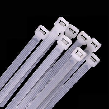 飞尔（FLYER）自锁式尼龙扎带 塑料捆绑线 电线扎条固定捆扎带【国标 350×7.6mm 100条/包】