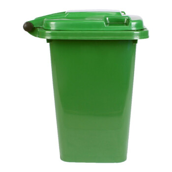 久洁户外垃圾桶加厚绿色新国标小区物业环卫分类工业小区大号挂车塑料桶垃圾箱30L不带轮