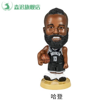 科比手办nba詹姆斯库里篮网欧文杜兰特哈登篮球公仔蛋糕室内汽车摆件