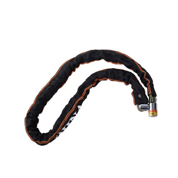 鼎红 车锁防盗链条锁单车摩托车便携式防撬铁链子锁长约84cm