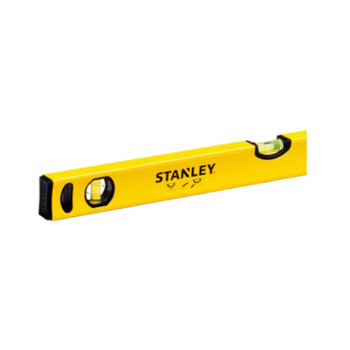史丹利STANLEY 超平盒式水平尺 3泡铝合金高精度平衡尺测量尺100cm STHT43105-8-23