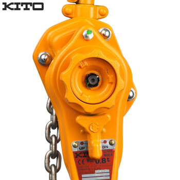 凯道 KITO LB063日本原装进口环链手扳葫芦吊具起重工具6.3t 1.5m 黄色  现货