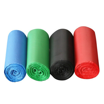 金诗洛 KSL1003 可降解垃圾袋 垃圾分类厨余干湿垃圾袋 蓝色45*55cm平口20只 