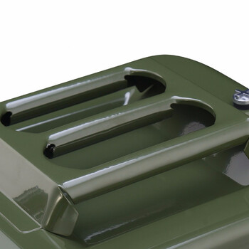 纳仕徳 BS-687 加厚铁油桶 汽油桶加油桶 柴油壶铁桶汽车备用油箱 工业储油桶  加厚铝盖立式30升