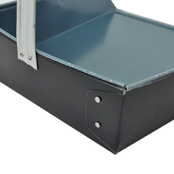 益美得 GJ0035 商用金属铁簸箕垃圾铲畚斗扒斗 大号彩铁高60cm