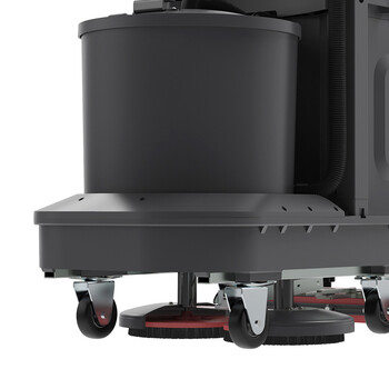 纳仕徳 NSD-3045手推式洗地机工厂车间自动电动吸拖一体扫地机尘推车  锂电款