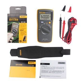 福禄克（FLUKE）F101Kit 掌上型数字万用表 智能磁性挂带多用表 自动量程 仪器仪表