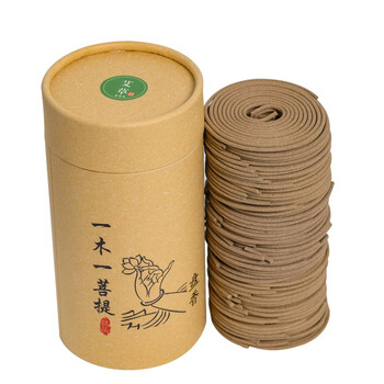 金诗洛 天然盘香卫生间去除异味厕所除臭120盘檀香除味 檀香(60双盘/120单盘) K505