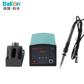 深圳白光(BAKON)BK3300电焊台可调温恒温数显高频无铅焊台数显控温自动休眠校准200W