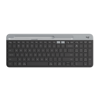 罗技（Logitech） K580 无线蓝牙键盘驱动套装 办公键盘便携超薄键盘笔记本键盘轻薄平板键盘 K580黑