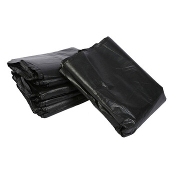 源恒达 塑料平口垃圾袋 60*80cm/只 加厚 50只/包 物业办公室户外企业结实耐用加厚 YHD-2132579黑色