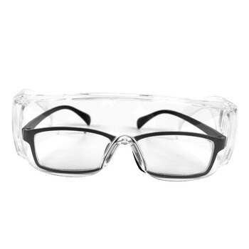 安小侠 护目镜隔离劳保防护眼镜工业骑行高铁机场防尘抗冲击防刮擦双面防雾 百叶窗款