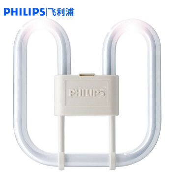 
                                        飞利浦PHILIPS 三基色厨房蝴蝶管吸顶灯光源四针方型节能蝶形灯管 2D 21w白光(140mm*140mm) 日光色(白光)                