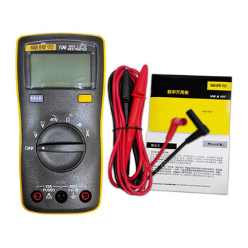 福禄克（FLUKE）F106 数字万用表多用表三用表复用表交直流600V 1年维保