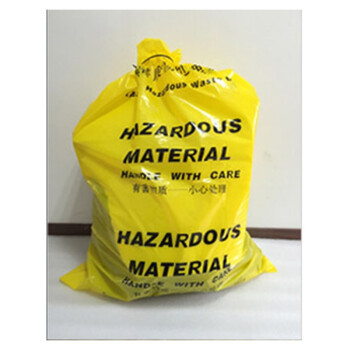 杰苏瑞(JESERY) 防化垃圾袋 120*85cm 黄色 100个/箱 BAG-M