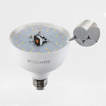 开尔照明（CARE） LED柱形球泡灯  E27螺口物业工厂商用光源 18W 白光6500K T80国际系列