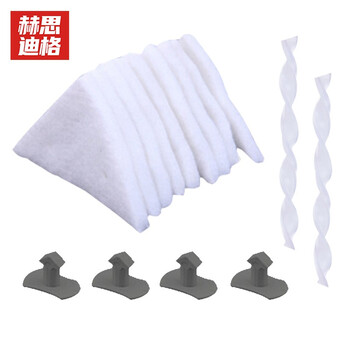 赫思迪格 JG-191 玻璃擦窗器配件包（24清洁棉+2胶条+4固定扣）