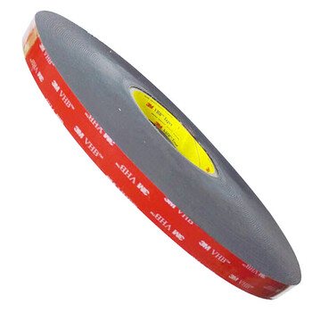 3M VHB 5925超顺贴附全效双面胶 曲面油漆涂料表面 替代螺丝铆钉 耐温149℃防水耐溶剂 10mm*33m*0.64mm