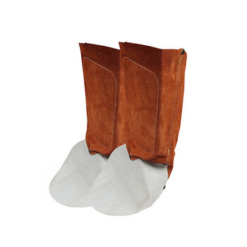 威特仕 44-7112 护腿脚盖足部与腿部防金属飞溅电焊用牛皮护腿脚盖定做 1副