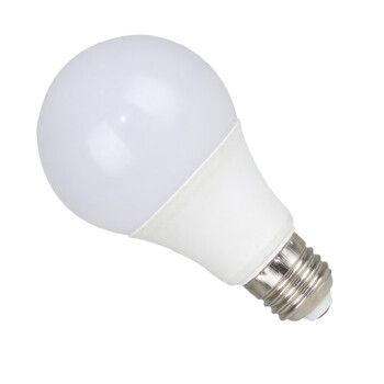 远波 led球泡 塑料球泡灯 led灯泡节能灯泡 塑包铝E27螺口(带彩盒包装）黄光9W