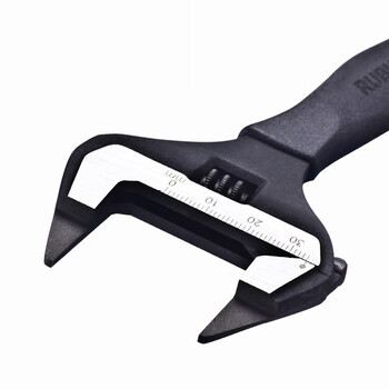 罗宾汉（RUBICON）活动扳手 RBV-006T 超薄口 6寸150mm 大开口34mm