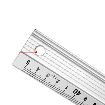 田岛（TAJIMA）CTG-SD450/CHN 450mm美工刀导向尺钢直尺高挡板防护尺广告绘图铝合金防滑防割伤尺 1110-0856