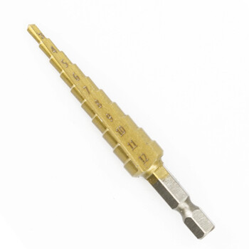 冰禹  BYA-01六角柄阶梯钻 宝塔钻钻头扩孔钻（材质4241）开孔器 直槽3-12mm