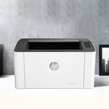 惠普 Laser 108w 黑白激光打印机 A4 白色 仅打印、无线网络 按台销售