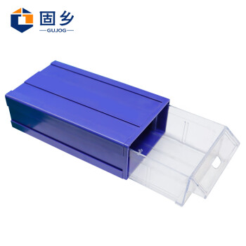 固乡抽屉式零件盒  元件盒五金工具盒 手机维修塑料盒 物料收纳盒 分类盒 螺丝盒 透明抽F1 型号QL-CTH-TM3#