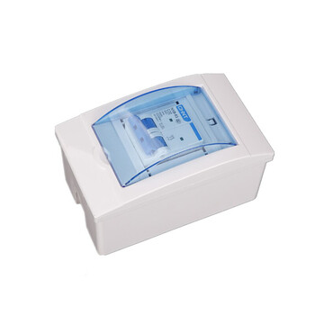 筑采（ZHUCAI）防水空开盒 照明盒塑料3位回路明装暗装通用断路器盒子 1个价格 10个起售 不零售